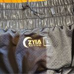 Zyia  Black Bomber Shorts Size Large NWT Photo 3