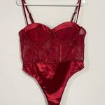 Nasty Gal  Floral Lace Satin Bodysuit Photo 0