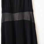 Maje Black Alissa Contrasting Waistline A-Line Dress Size 1 Photo 1