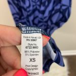 Tori Richard Kasey Purple Floral Sleeveless Dress Photo 2