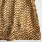 Old Navy  Woman’s Tan and Cream Midi Pleated Skirt Photo 3