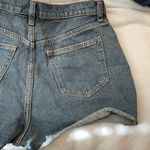 PINK - Victoria's Secret Victoria's Secret Pink High Waisted Jean Shorts Blue Size 30 Photo 7