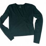 Aerie  Dark Green Long Sleeve Top Photo 0