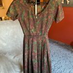 Vintage L’Aiglon day/tea dress circa 1950s w/matching jacket, belt Petite XS/S. Red Size undefined Photo 2