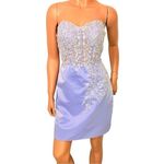 Y2K Satin Corset Mini Dress Sz.4 Photo 2