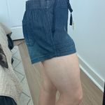 Altar'd State Altar’d state Jean Linen Shorts Photo 4