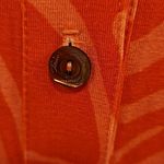 Trina Turk 💕💕 Long Sleeve Jersey Knit Shirt Dress Orange and Pink Retro Print M Photo 5