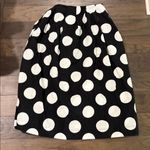 Maeve New With Tags Anthropologie  Cotton Poplin Pleated Midi Skirt Sz S Photo 5