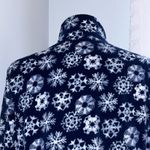 Lands' End  Snowflake Fleece L Photo 6