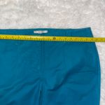Boden USA Boden teal woman’s slacks mid rise pants stretchy size 14 L EUC Photo 4