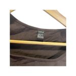 SheIn Brown Crop Top S Square Neck Short Sleeve Stretch Casual Photo 2