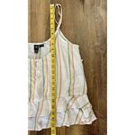 Volcom  Women's Ruffled Tropical Stripe Island Cami‎ Tank Size XS NEW Photo 4