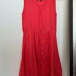 Ocean Drive Coral hankerchief hem fairy dress, M Photo 0