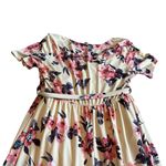 Pinkblush Maternity High Low Floral Print Dress Hi-Lo Short Sleeve Size Large Photo 7