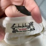 Free People Intimately  Women's Can't Stop Swit Ivory Knit Woven Halter Top - XS Photo 4