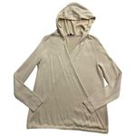 Lafayette 148 La Fayette 148 Cream Knit Shimmer Hoodie Sweater Size M (37-55) Photo 0