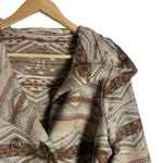 Anthropologie  Daughters of the Liberation Southwestern Aztec Belted Pea Coat M Photo 5