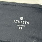 Athleta High Rise Mosaic Chaturanga Crop Leggings Black Eyelet Athletic XS Photo 5