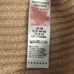 Topshop Knit Pink & Brown Striped Women Mohair Sweater Medium Photo 7