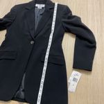 Rena Rowan Vintage Black Intuition Blazer One Button Size 6 Brand New Photo 4