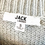 Jack by BB Dakota Jack BB Dakota Cabled Sweater Tunic Dress Light Gray Size Small Winter Fall S Photo 2