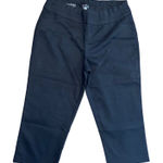 Croft & Barrow  Womens Capri Pants Size‎ 10 Regular Black Effortless Stretch Photo 0