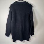 VERO MODA Vero Moda Black Knit Long Sleeve Round Neck Sweater Tunic Size S Photo 3