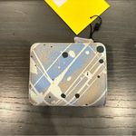 Marc Jacobs NWT  Paint Splatter Small Compact Wallet - Brown Rice Multi Photo 4