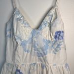 Sabo Skirt Sabo Keyana Mini Dress Peony Size XS Cotton Ruffled Tiered Lined Casual Vaca Photo 2