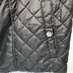 Vintage Y2K Reversible Vest Gray Black Faux Fur or Quilted Black with Fur Trim Size 2X Photo 6