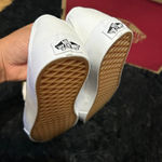 Vans Mary Jane white gold buckle shoes sneakers new Photo 3