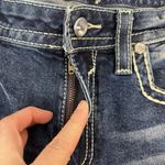 Vigoss Size 30 Jeans Kendra Boot Cut Off Cropped Classic Fit Embroiderd Pocket Photo 5