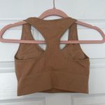 Aerie offline seamless ribbed orange racerback sports bra Photo 1