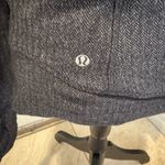 Lululemon  Think Fast Pullover Women’s Herringbone Zip Front Sweatshirt size 4 Photo 3