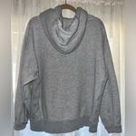 Aritizia TNA the Cozy Fleece Boyfriend Grey hoodie size large Gray Photo 9