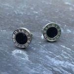 ZARA Roman numeral stud earrings Photo 0