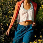 Free People Movement Camp Out Tank | Size Small | EUC Blue Photo 0