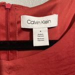 Calvin Klein Red Sleeveless Wrap Romper Photo 2