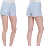 Joie 3/$15  100% linen light blue shorts Photo 1