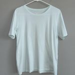 Eileen Fisher Organic Cotton Jersey Round Neck Tee Woman Size S/P Short Sleeve Photo 0