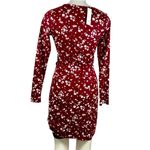 Trixxi country style dress flower dress burgundy size small new with tags Red Photo 2