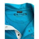 Oakley Women's Blue White Active Collared Tank Top Size XS Photo 2