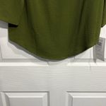 New Direction  Blouse With Pleated Accent - Size Large - Green. NWT Photo 5