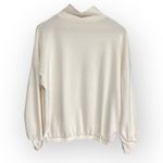 Culture Code Cream 1/4 Zip Pullover Sweater Size Large Cozy Neutral Lightweight Tan Photo 2