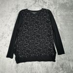 Athleta  Derek Lam Shirt Women Large Black White Geometric Corner Road Athleisure Photo 1