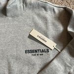 Fear of god Essentials Hoodie Dark Oatmeal Size L Photo 2
