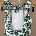 Jack Wills  Size 4 Formby Swimsuit Floral Retro Vintage Boho Open Back High Neck Photo 3