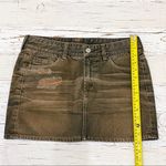 7 For All Mankind Distressed Denim Skirt 27 Photo 8