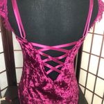 NWT Maroon Lace Lingerie with garter straps Photo 13