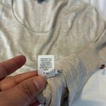 NWT Amber Sun Long Sleeve Top Scoop Neck Knit Casual Beige Size Photo 4